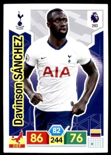 Carta Adrenalyn Xl Premier League 2019-20 / Davinson Sanchez