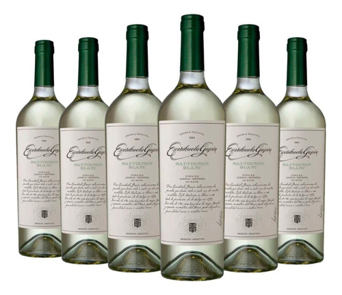 Vino Blanco Escorihuela Gascon Sauvignon Blanc 750ml Caja X6