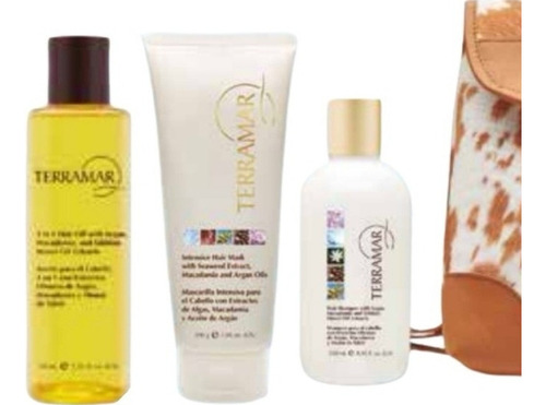 Shampoo+ Mascarilla Intensiva+oleo Capilar Terramar