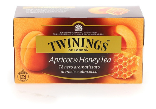 Te Twinings London Melocoton Miel Te Negro Albicocca Miele