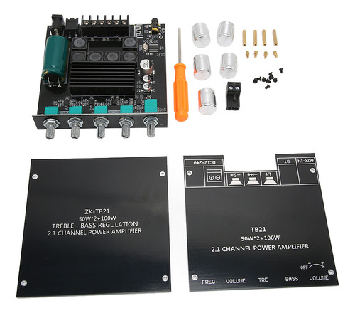 Módulo Amplificador De Potencia Digital Bt Board 2.1 Canales