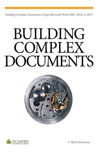 Libro: Building Complex Documents: Using Microsoft Word And