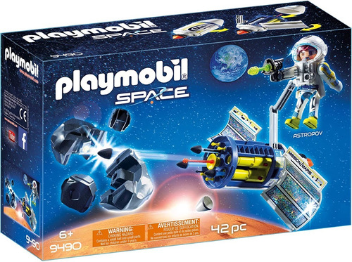 Todobloques Playmobil 9490 Space Satélite Láser Meteóros