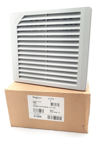 Hoffman Tfp61 Side Mount Filter Fan 6 115vac 0.36a, Ccs