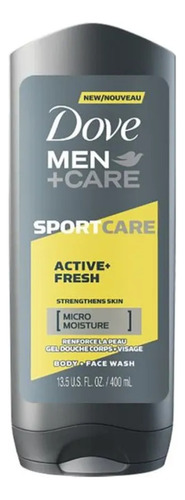 Gel De Baño Dove Men Care Sport Cuerpo+cara 100% Original