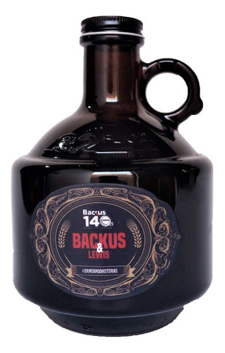 Botella Backus 140 Años Contenido 1 Lt.