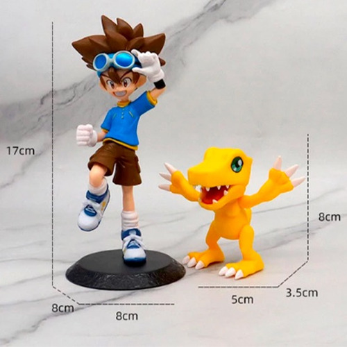 Digimon - Tai Kamiya E Agumon - Action Figure