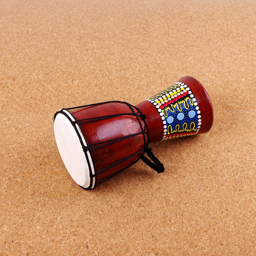 Tambor Africano Bongo Congo Djembe De 5 Pulgadas De Madera C