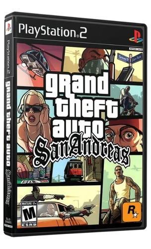Juego Grand Theft Auto: San Andreas (Greatest Hits) para PS2