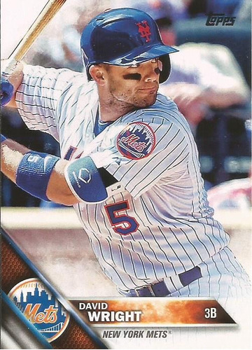 Barajita David Wright Topps 2016 #310 New York Mets