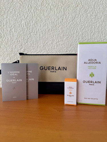 Set Guerlain Aqua Allegoria Nerolia Vetiver C/regalos