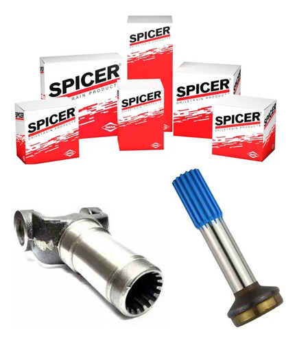 Kit Macho Hembra Cardan Principal Trasero Toyota 4.5l Spicer