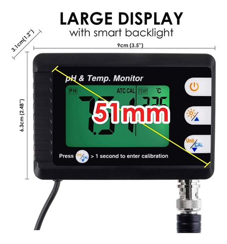Monitor De Ph Y Temperatura