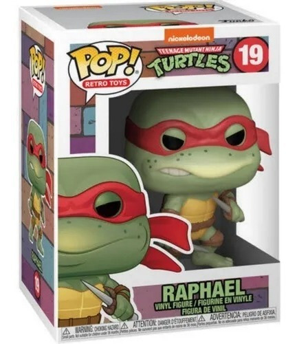 Funko Pop Tortugas Ninja Raphael 19