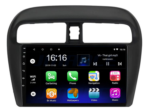 Autoestereo Android Carplay  Mitsubishi Mirage Gps Y Camara