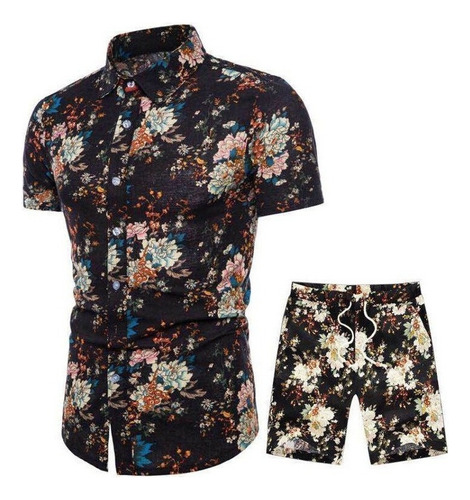 Ropa Casual Ropa De Playa Pieza Hombres Conjuntos