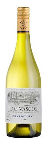 Pack De 2 Vino Blanco Los Vascos Chardonnay 750 Ml