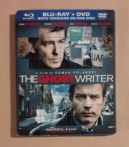 The Ghost Writer ( El Escritor Oculto ) Blu-ray Dvd Original