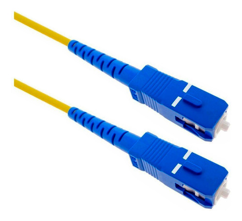 Cable Patchcord De Fibra Optica - Macho Ficha Azul 2 Mts.