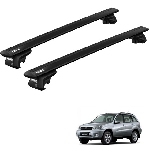 Rack Bagageiro Teto Toyota Rav4 Suv 2000 Até 2010 Evo Thule