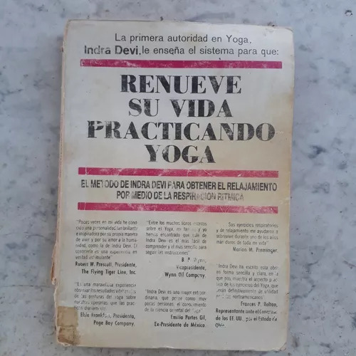 Renueve Su Vida Practicando Yoga Indra Devi