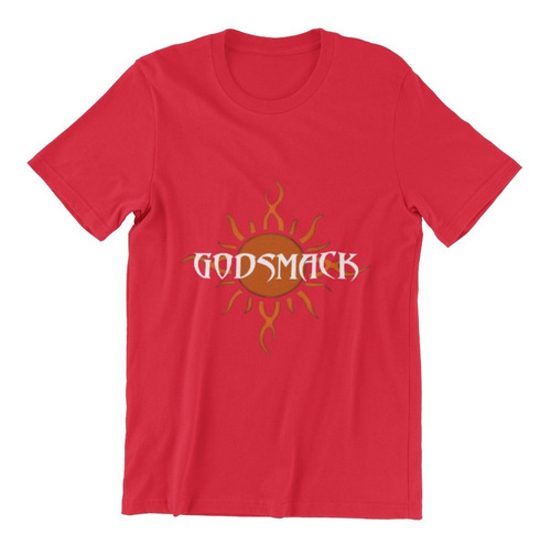 Polera Unisex Godsmack Rock Musica Sol Estampado Algodon