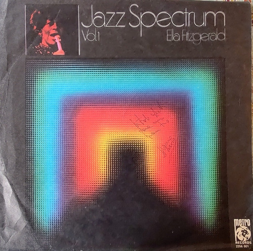 Vinilo Lp Ella Fitzgerald Jazz Spectrum (xx1028