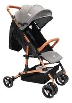 Comprar Coche de paseo Avanti Praga gris con chasis color marrón claro