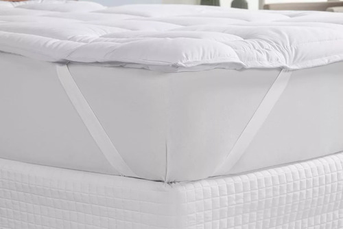 Pillow Top Protetor Colchão Cama Box Queen Size Extra Macio