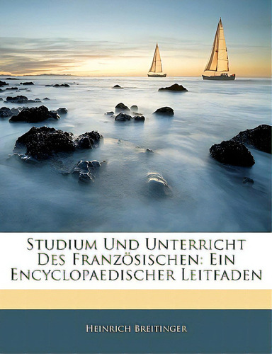 Studium Und Unterricht Des Franzosischen: Ein Encyclopaedischer Leitfaden, De Breitinger, Heinrich. Editorial Nabu Pr, Tapa Blanda En Inglés