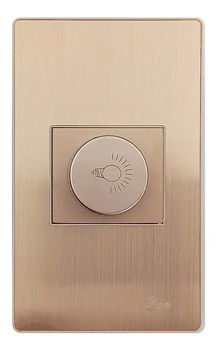 Interruptor Dimmer Rosgold