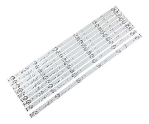 Tiras De Led De 9 Piezas Para Js-d-jp5510-a61ec Vi-95865