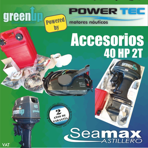 Imagen 8 de 14 de Powertec Greenup 30 Hp Arranque Manual 0 Km