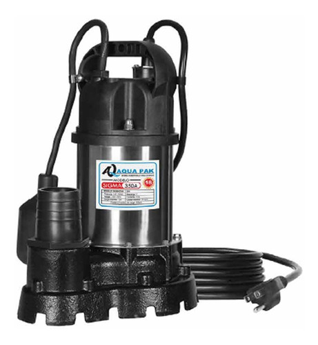 Bomba Para Achique Sumergible Sigma250a Aqua Pak 115v