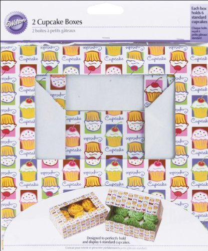 Caja Para Cupcakes Wilton Con 6 Cavidades, Paquete De 2 Unid