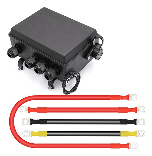 Caja Contactor De Control De Relé Solenoide Winch Para 8000