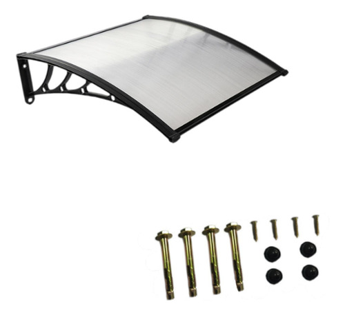 Toldo Para Puerta, Accesorios Largo Por Pared 80cm