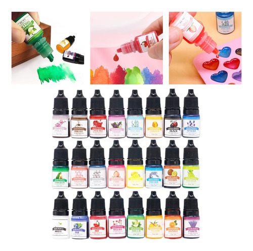 Youpin 24 Vibrantes Concentradas De Pigmento De Color