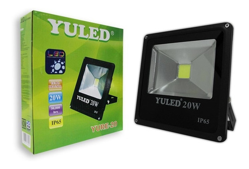 Reflectores Led Yuled Tipo Cob Luz Blanca 20w. 20 Pza