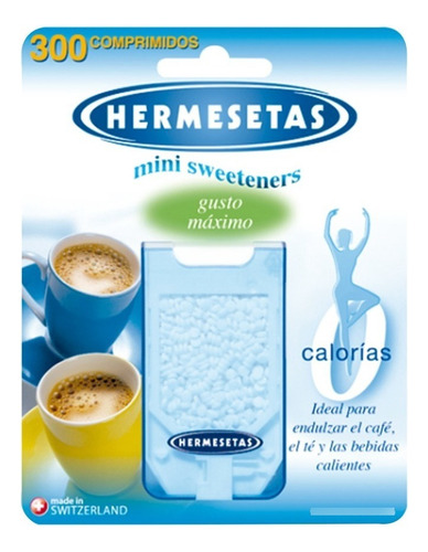Endulzante Hermesetas Mini Sweeteners X 300comprimidos