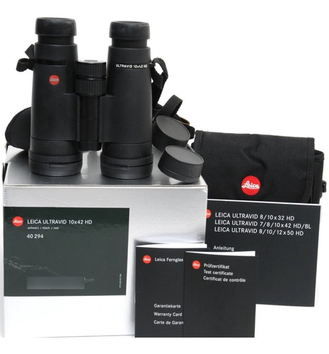 Imagen 1 de 3 de Leica Ultravid 10x42 Hd-plus Black Binoculars