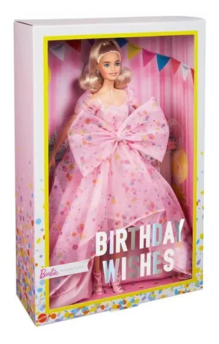 Boneca Barbie Feliz Aniversário - Mattel