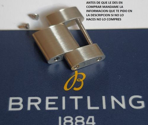 20mm Original Eslabon De Reloj Breitling Superocean 44