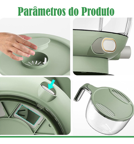 Dispenser giratório grande 360° armazenamento alimentos grão compartimento para grãos e ovos Snh44 Snel Home