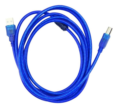 Cable Usb Para Impresora/ De 3 Metros Con Filtro