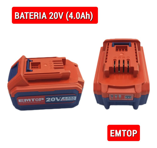 Batería 20v 4.0 Ah Emtop Somos Tienda Física 