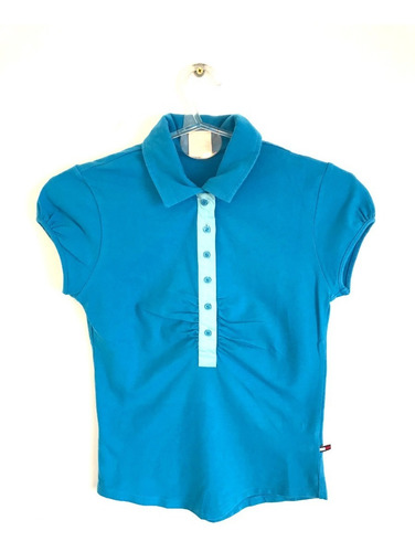 Remera Chomba Polo Mujer Tommy De Pique Manga Corta.