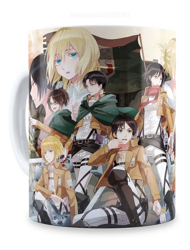 Caneca Attack On Titan 007