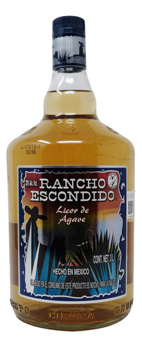 Destilado De Agave Rancho Escondido 3l