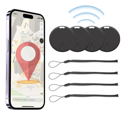 Localizador De Llaves Portatil, Rastreador Gps Localizador P